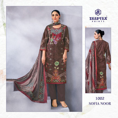 Sofiya Noor Deeptex Prints Lawn Karachi Readymade Suits Wholesale