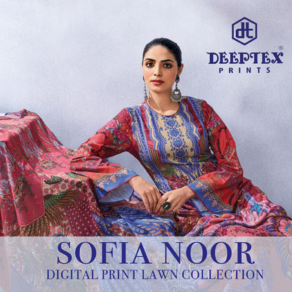 Sofiya Noor Deeptex Prints Lawn Karachi Readymade Suits Wholesale