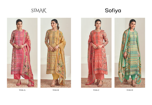 Sofiya Simar Modal Muslin Pant Style Suits Wholesaler Gujarat