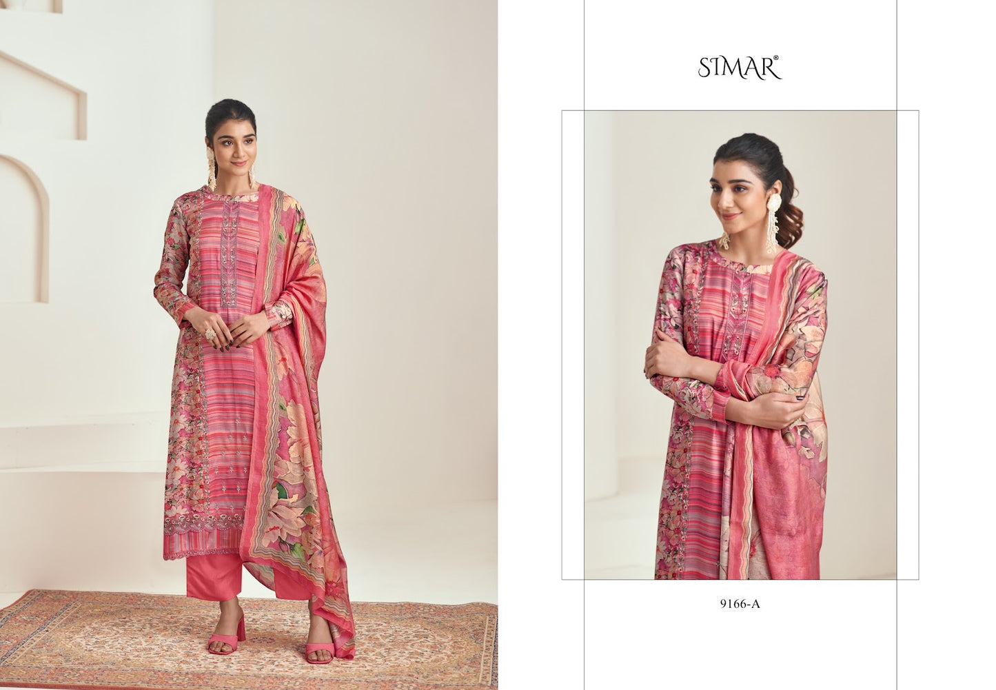 Sofiya Simar Modal Muslin Pant Style Suits Wholesaler Gujarat