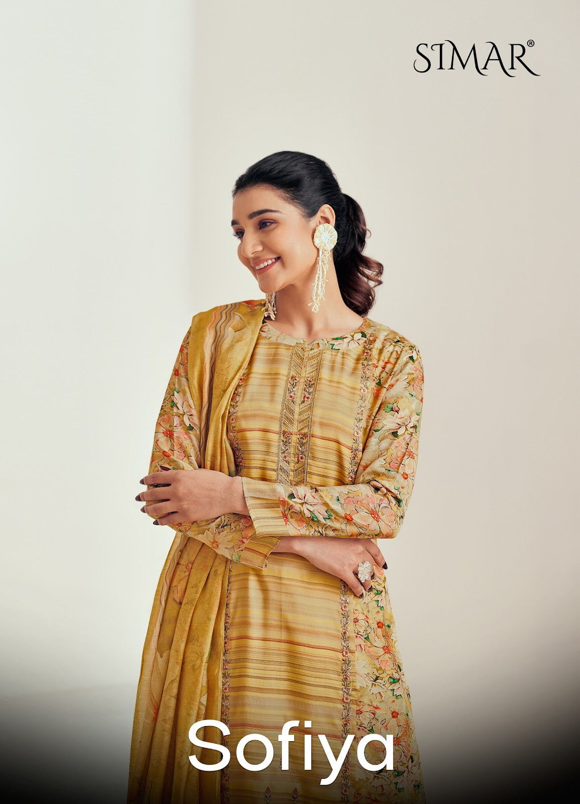 Sofiya Simar Modal Muslin Pant Style Suits Wholesaler Gujarat