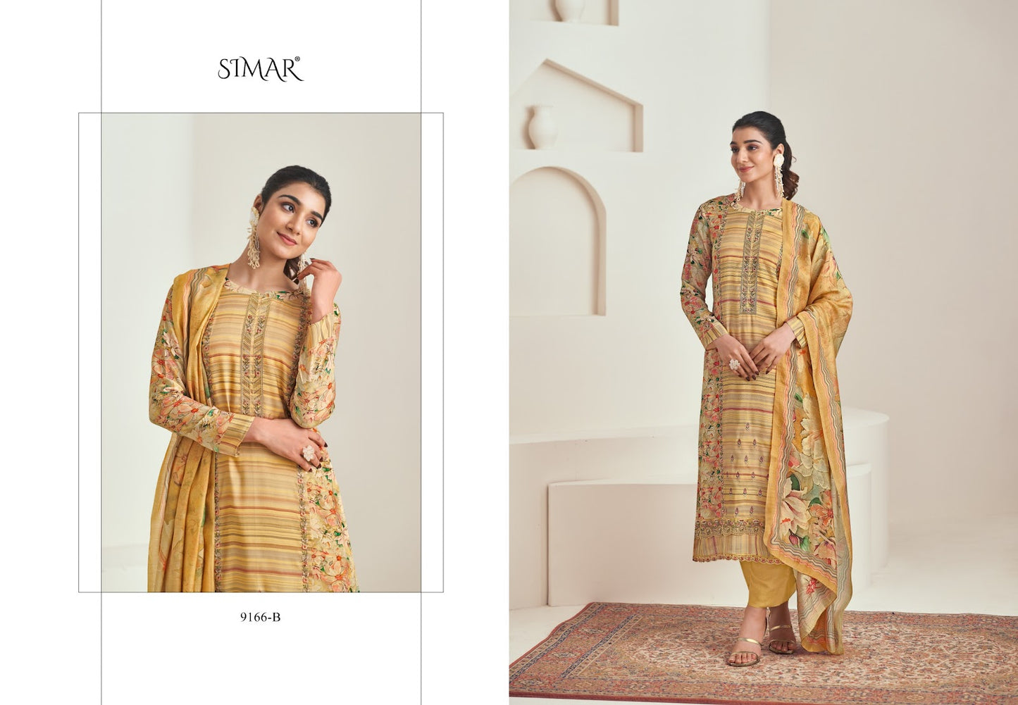 Sofiya Simar Modal Muslin Pant Style Suits Wholesaler Gujarat