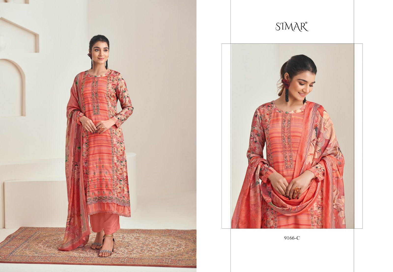 Sofiya Simar Modal Muslin Pant Style Suits Wholesaler Gujarat