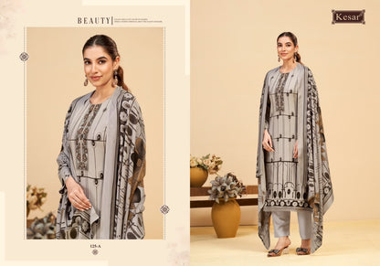 Sofiya Vol 125 Kesar Viscose Pashmina Suits Wholesale