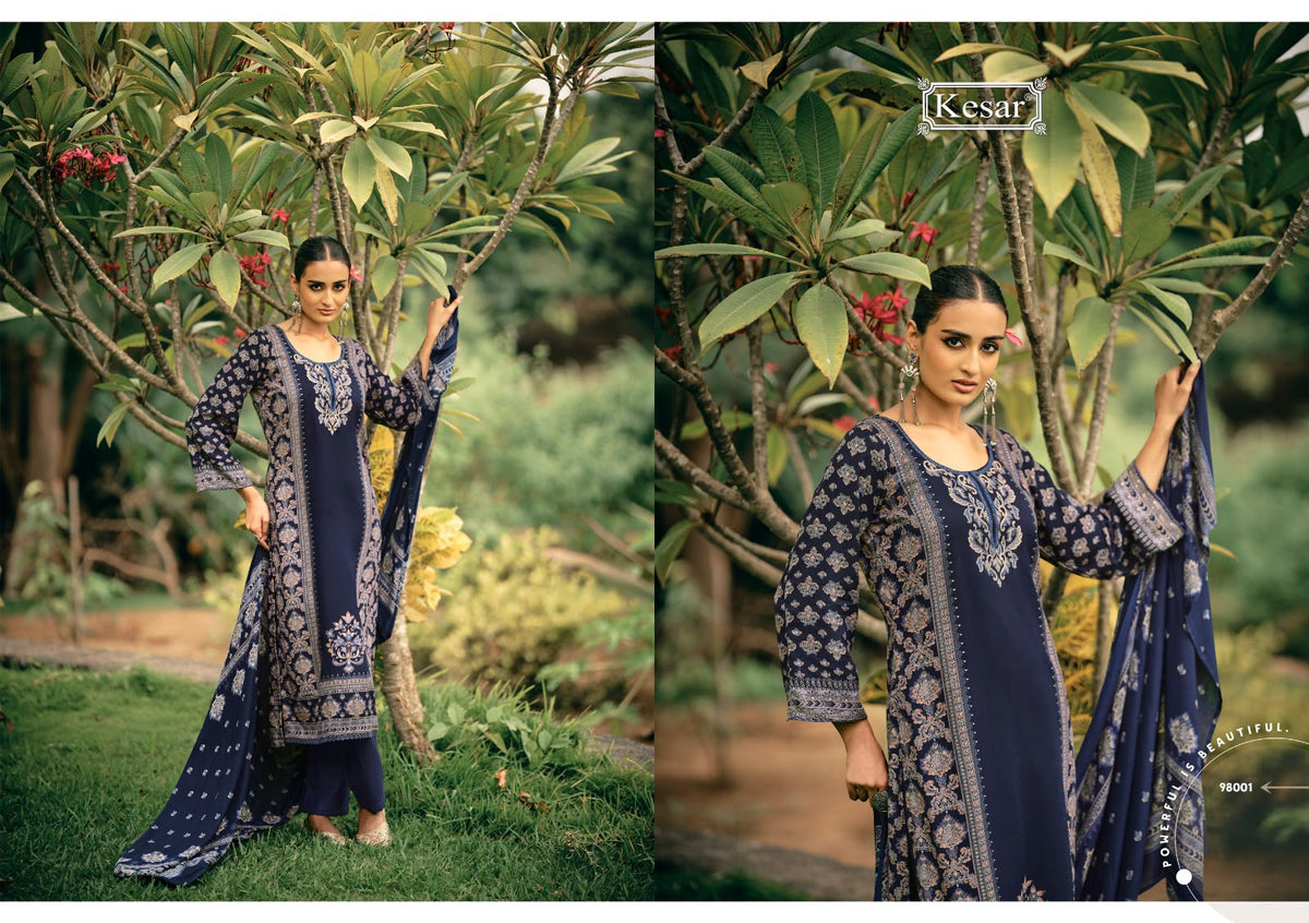 Sofiya Vol 127 Kesar Viscose Pashmina Suits Wholesaler India