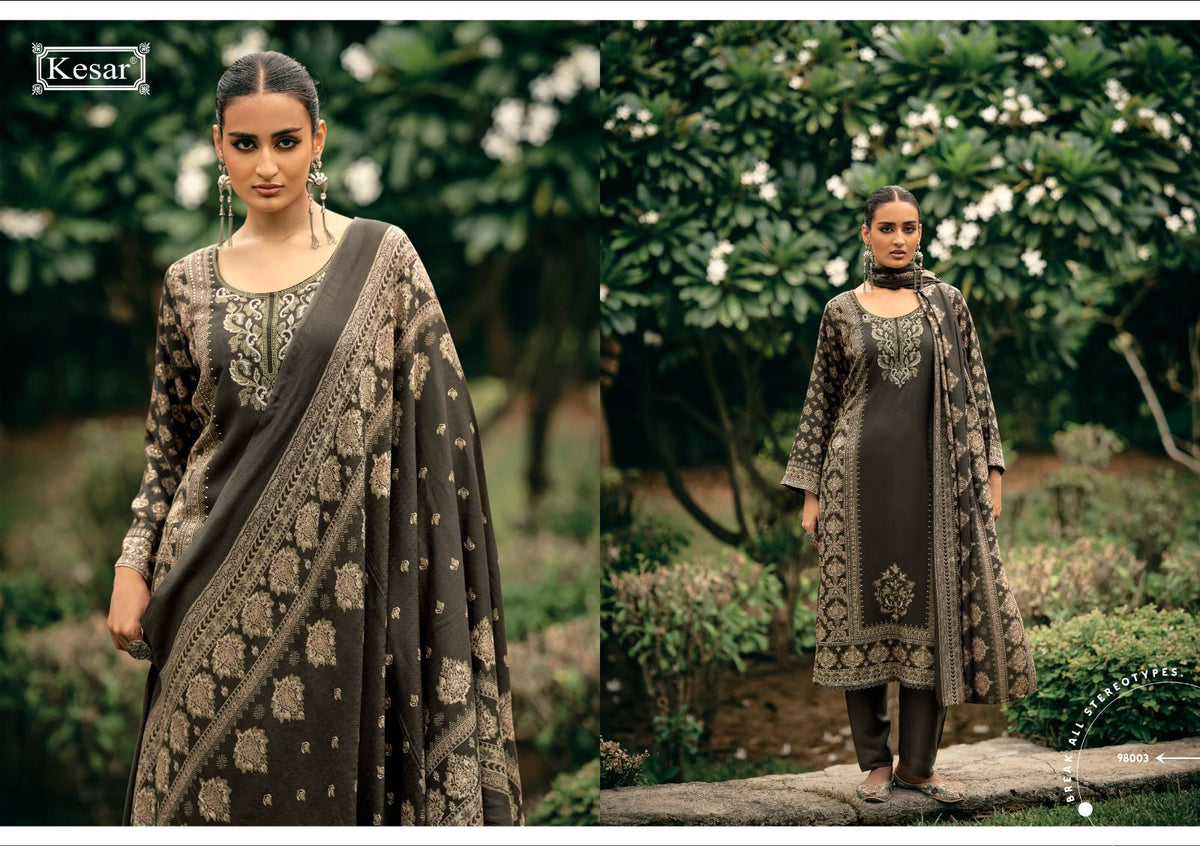 Sofiya Vol 127 Kesar Viscose Pashmina Suits Wholesaler India