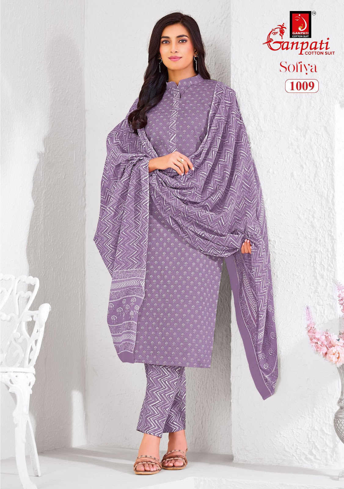 Sofiya Vol 1 Ganpati Cotton Dress Material Manufacturer India