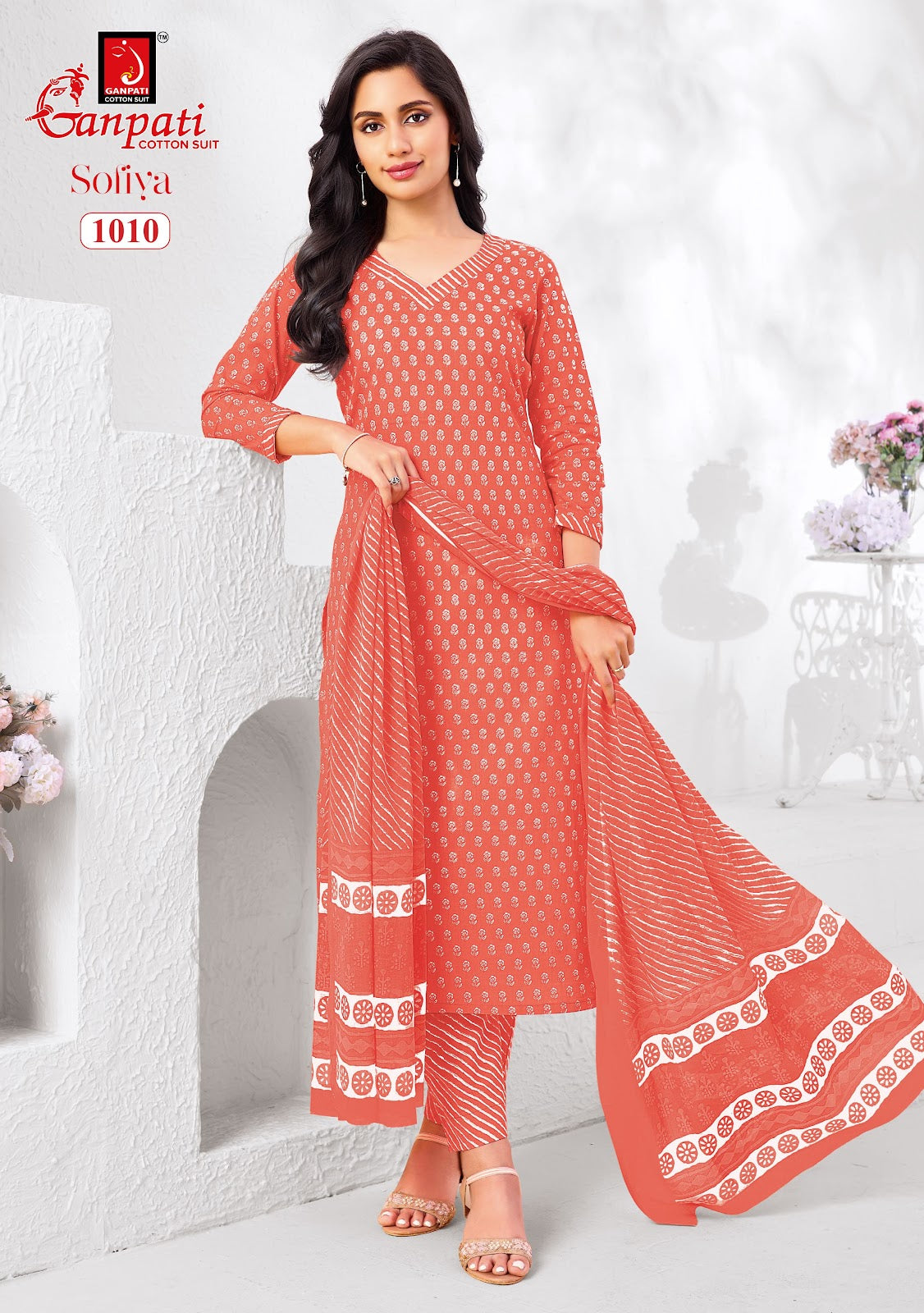 Sofiya Vol 1 Ganpati Cotton Dress Material Manufacturer India