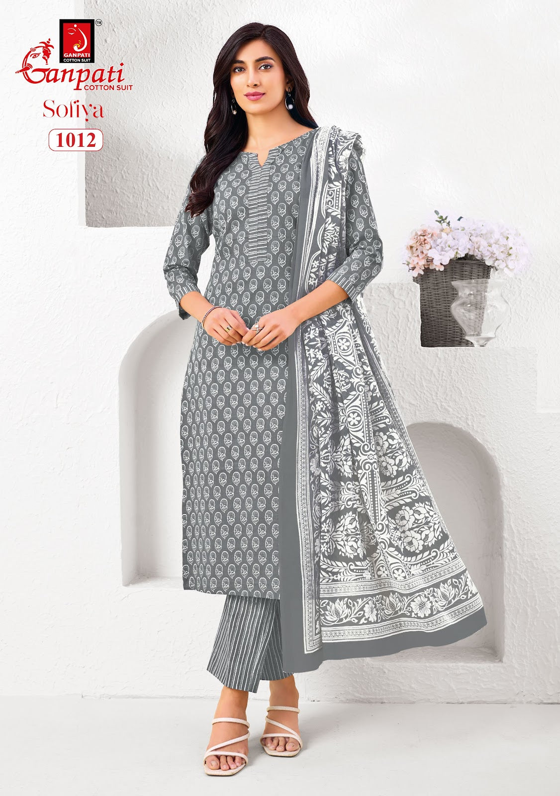Sofiya Vol 1 Ganpati Cotton Dress Material Manufacturer India