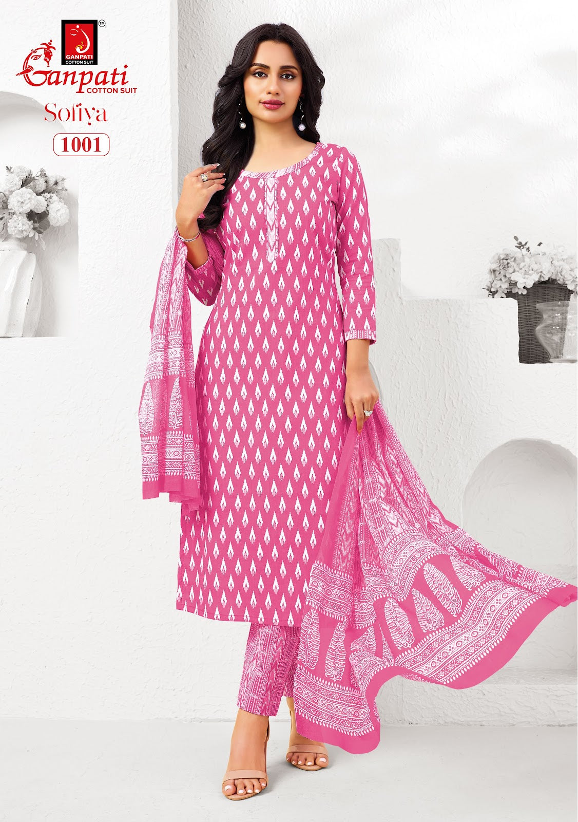 Sofiya Vol 1 Ganpati Cotton Dress Material Manufacturer India