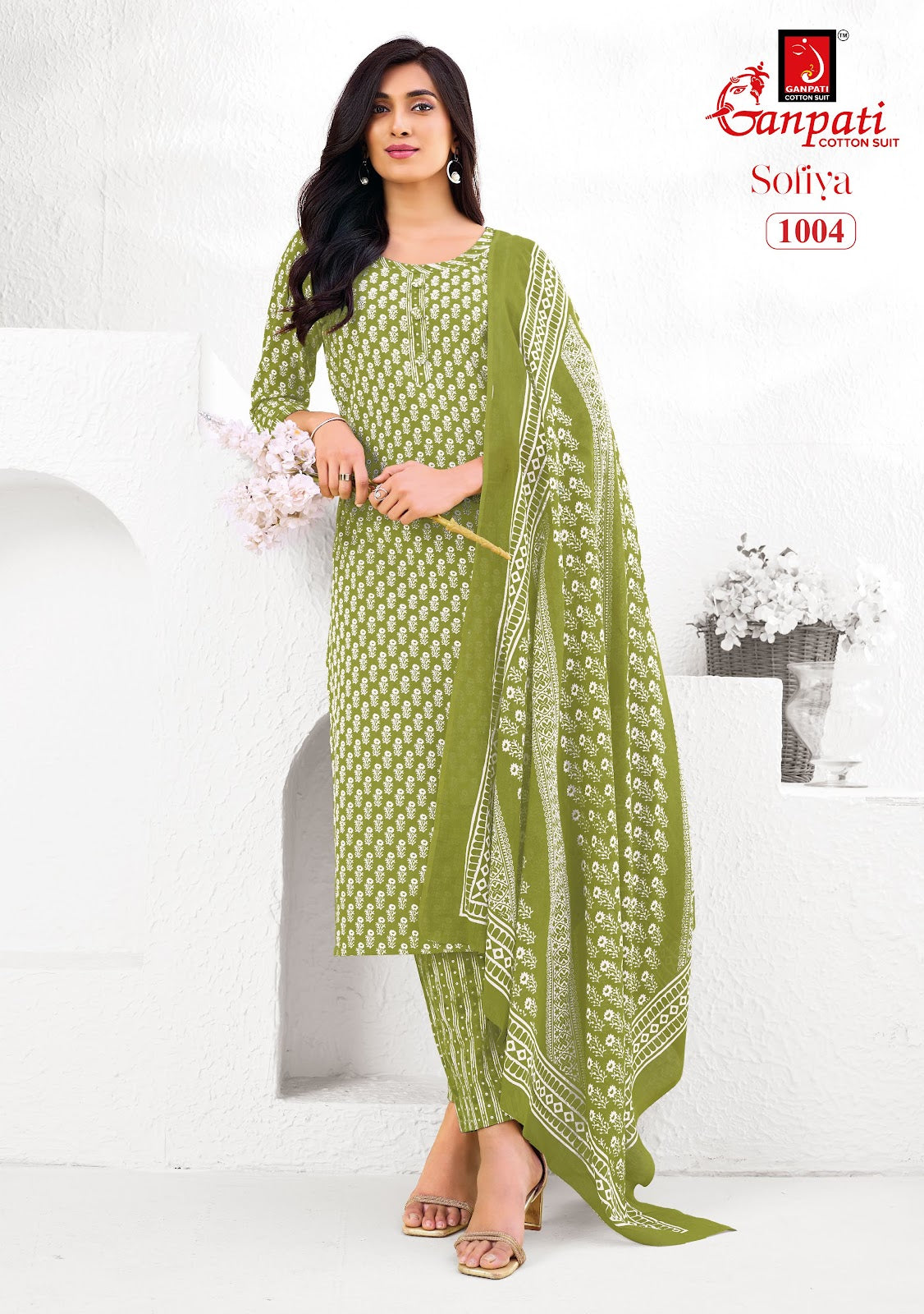 Sofiya Vol 1 Ganpati Cotton Dress Material Manufacturer India
