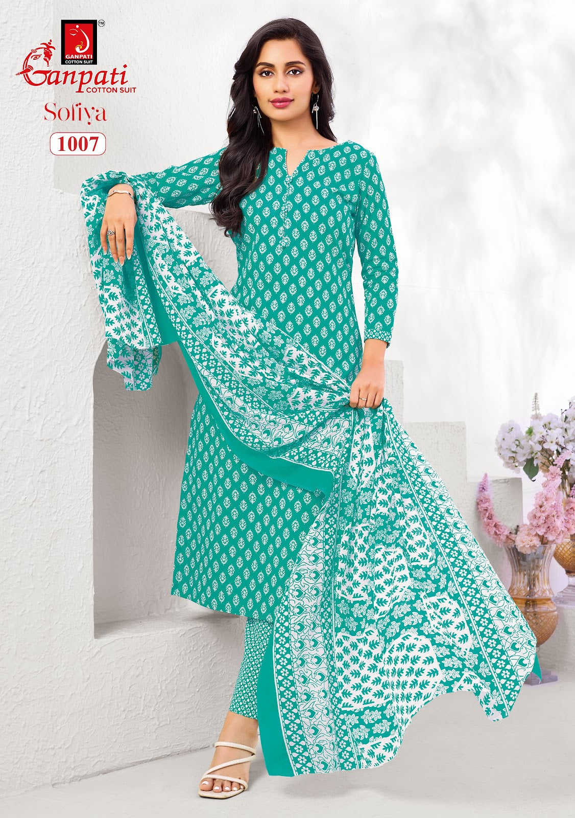 Sofiya Vol 1 Ganpati Cotton Dress Material Manufacturer India