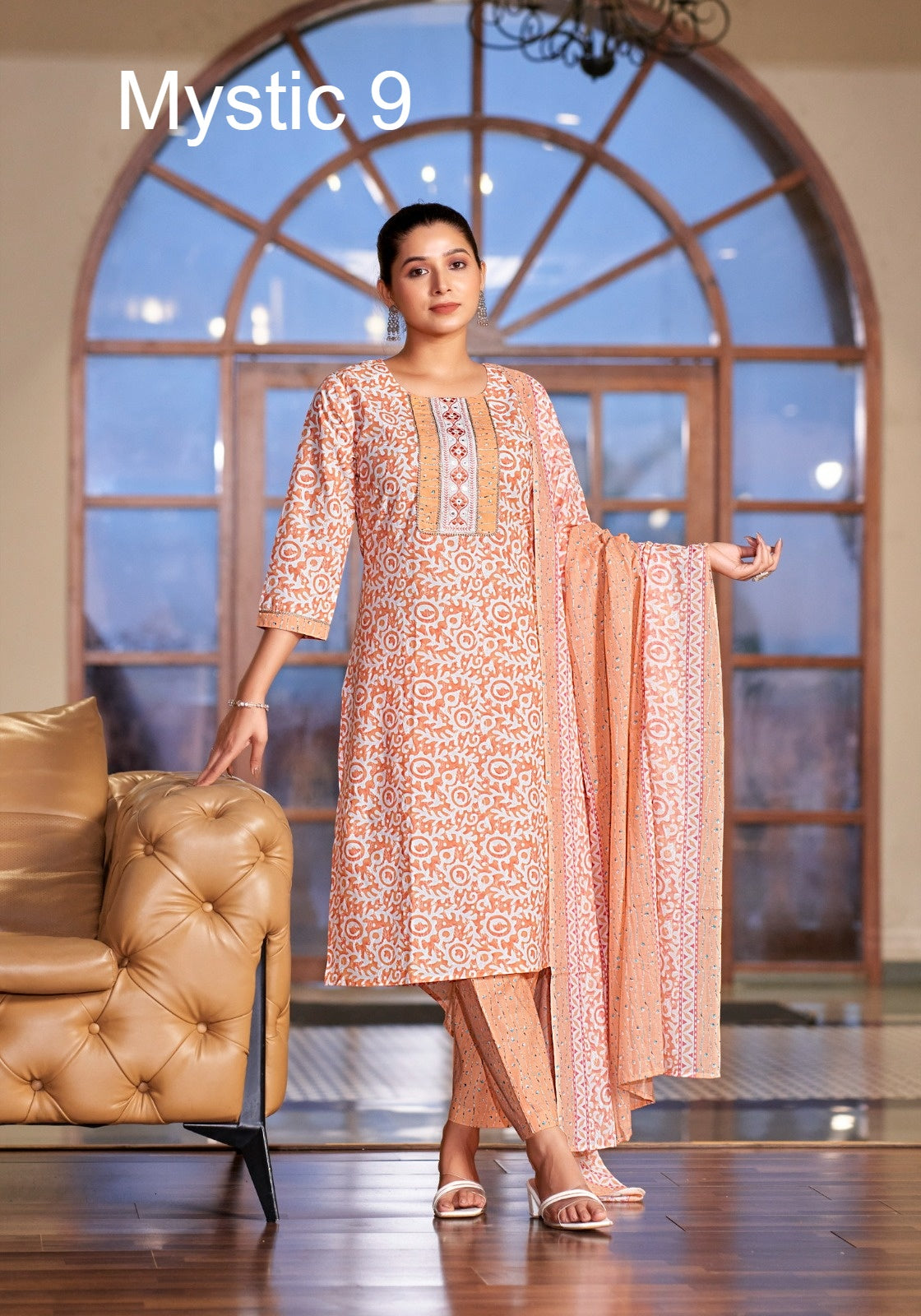 Sofiya Vol 1 Mystic 9 Readymade Cotton Pant Suits Supplier Ahmedabad