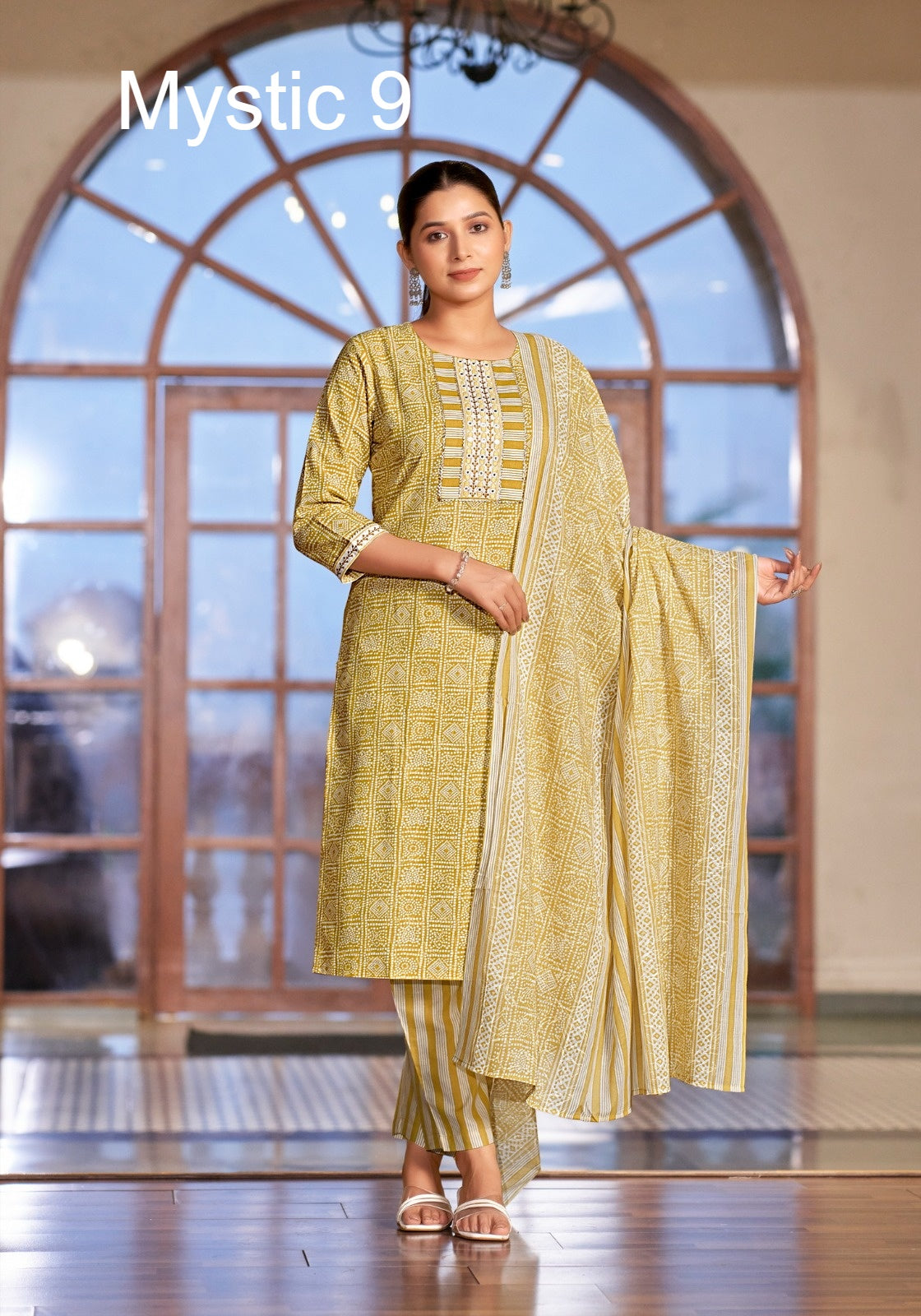 Sofiya Vol 1 Mystic 9 Readymade Cotton Pant Suits Supplier Ahmedabad