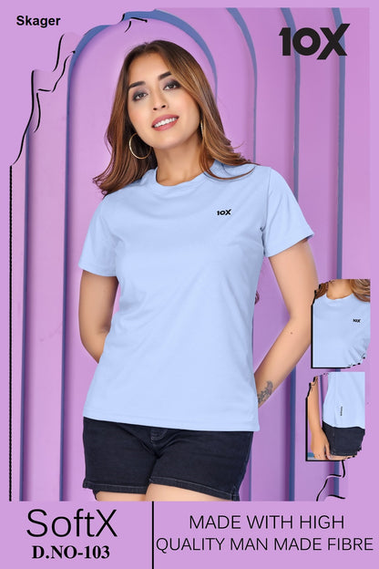 Soft 10X Skager Dry Fit Women Tshirt Wholesaler Gujarat