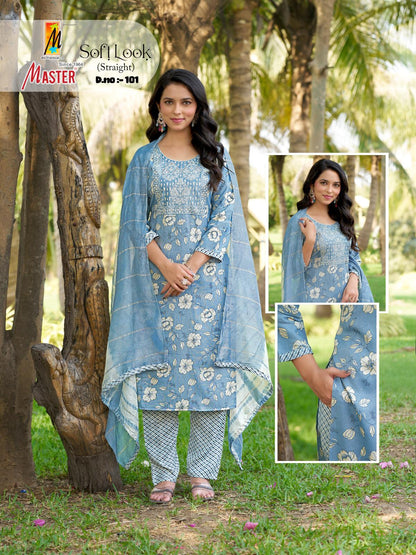Soft Look Master Capsule Readymade Pant Style Suits Supplier Gujarat