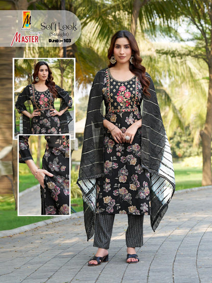 Soft Look Master Capsule Readymade Pant Style Suits Supplier Gujarat