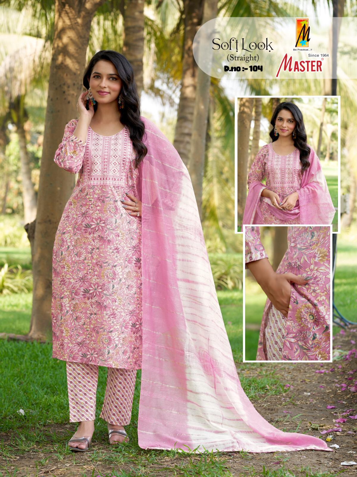 Soft Look Master Capsule Readymade Pant Style Suits Supplier Gujarat