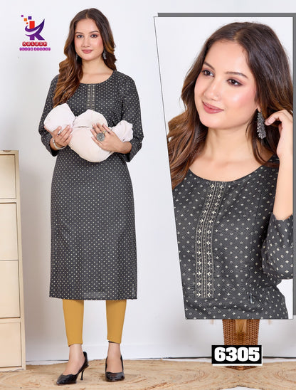 Soft Smile Mlm Kalash Lifestyle Rayon 14Kg Feeding Kurtis Wholesaler Ahmedabad