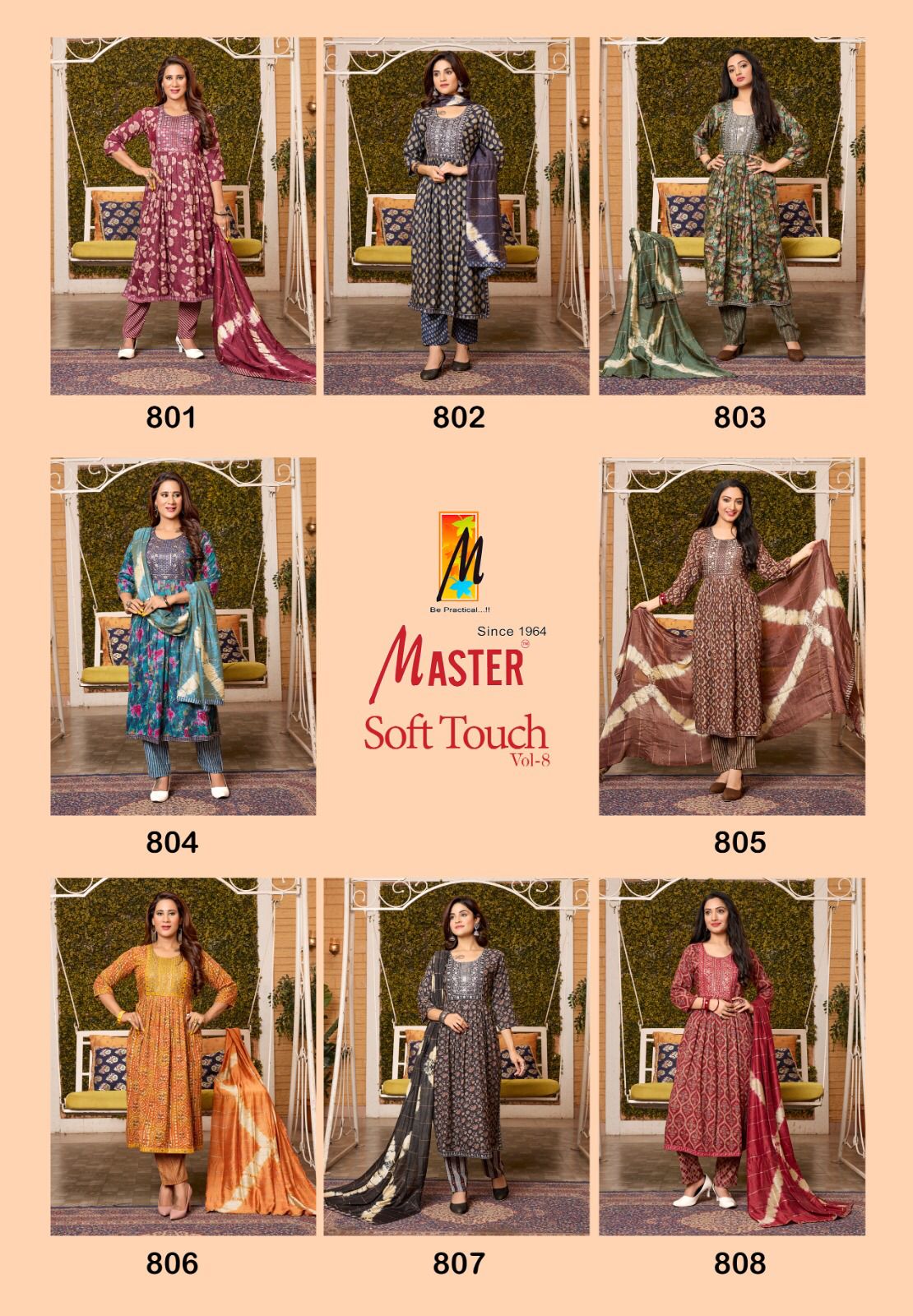 Soft Touch Vol 8 Master Capsule Readymade Pant Style Suits Supplier