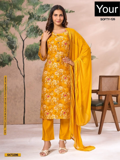 Softy Your Readymade Pant Style Suits Exporter Ahmedabad
