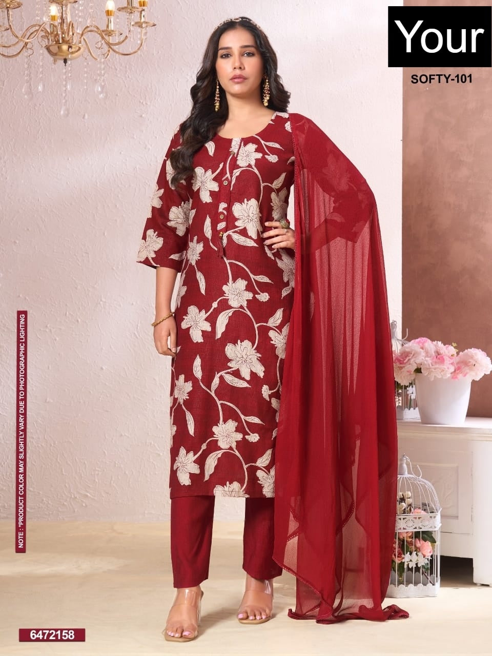Softy Your Readymade Pant Style Suits Exporter Ahmedabad