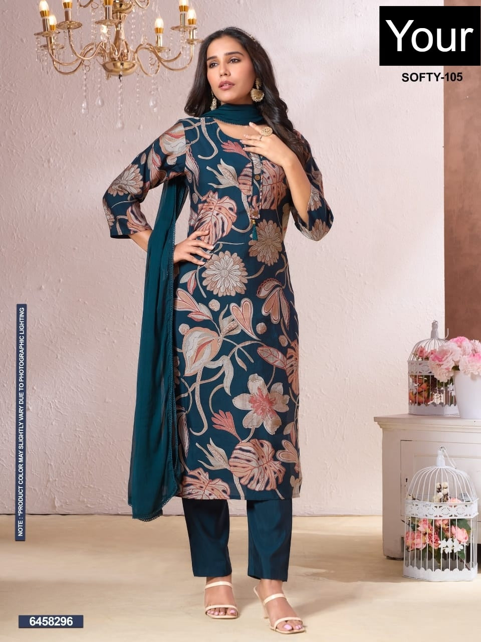 Softy Your Readymade Pant Style Suits Exporter Ahmedabad