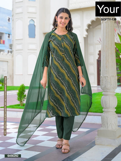 Softy Your Readymade Pant Style Suits Exporter Ahmedabad