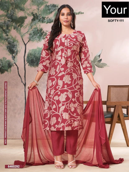 Softy Your Readymade Pant Style Suits Exporter Ahmedabad