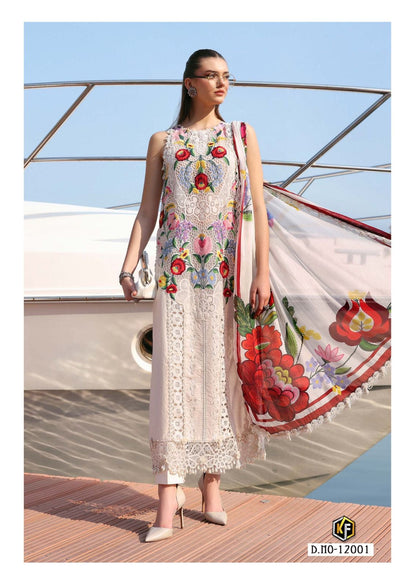 Soha Nazir Luxury 12 Keval Fab Cotton Karachi Salwar Suits Manufacturer Ahmedabad