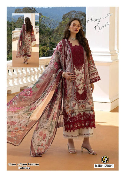 Soha Nazir Luxury 12 Keval Fab Cotton Karachi Salwar Suits Manufacturer Ahmedabad