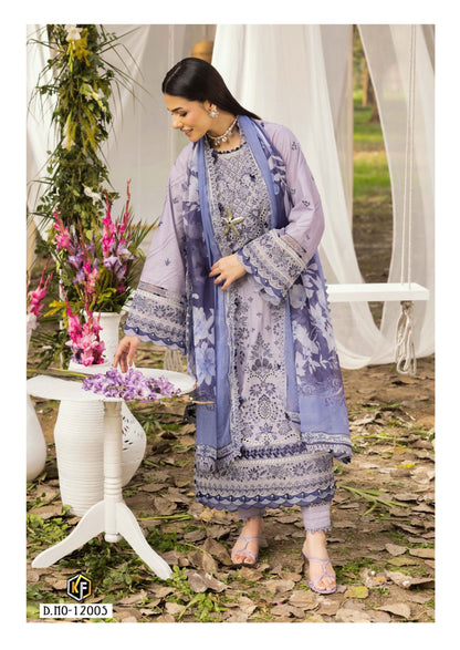 Soha Nazir Luxury 12 Keval Fab Cotton Karachi Salwar Suits Manufacturer Ahmedabad