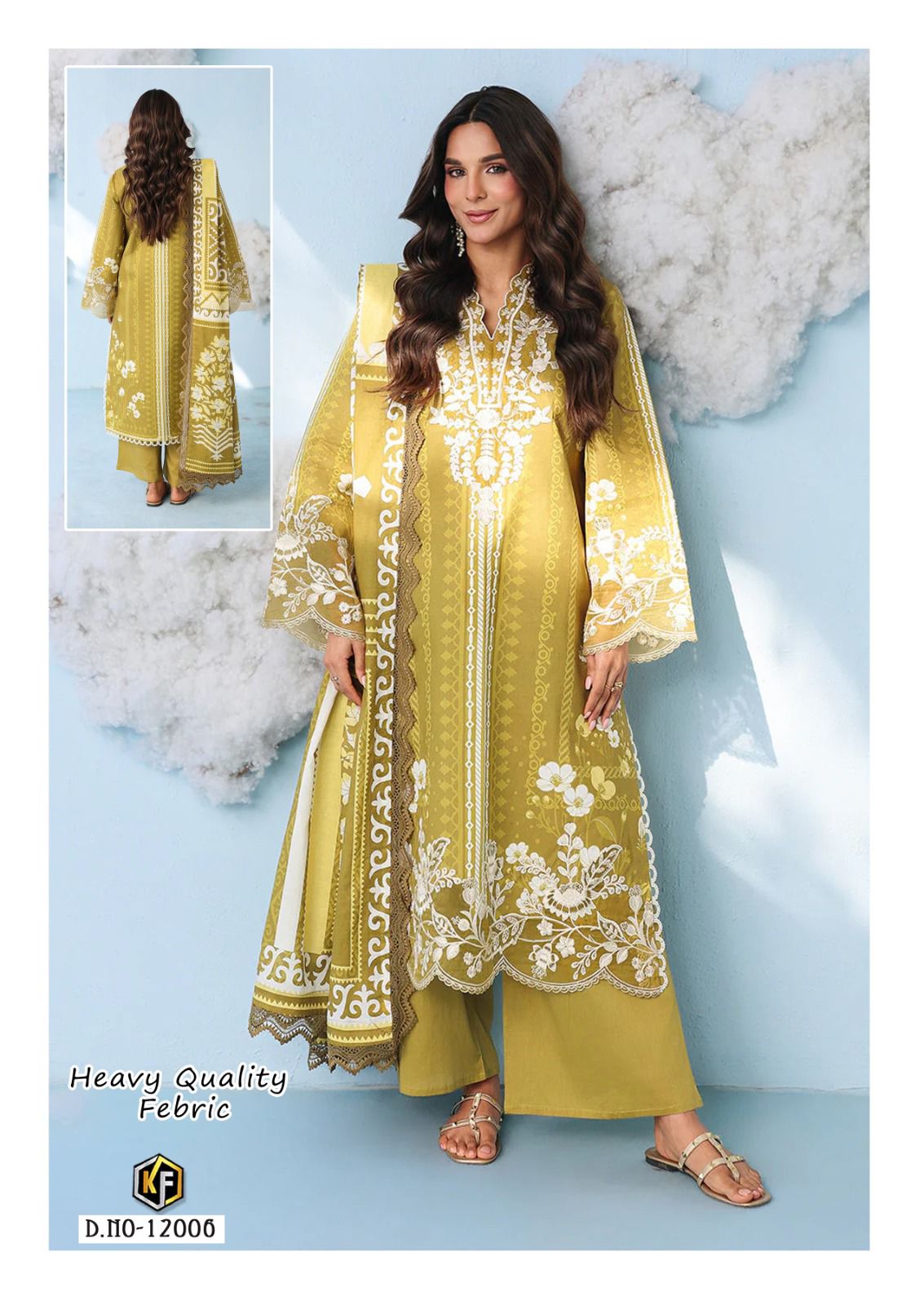 Soha Nazir Luxury 12 Keval Fab Cotton Karachi Salwar Suits Manufacturer Ahmedabad