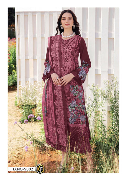 Soha Nazir Luxury 9 Digital Cotton Keval Fab Karachi Salwar Suits Supplier India