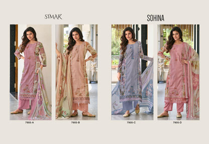 Sohina Simar Mal Pant Style Suits Wholesaler Gujarat