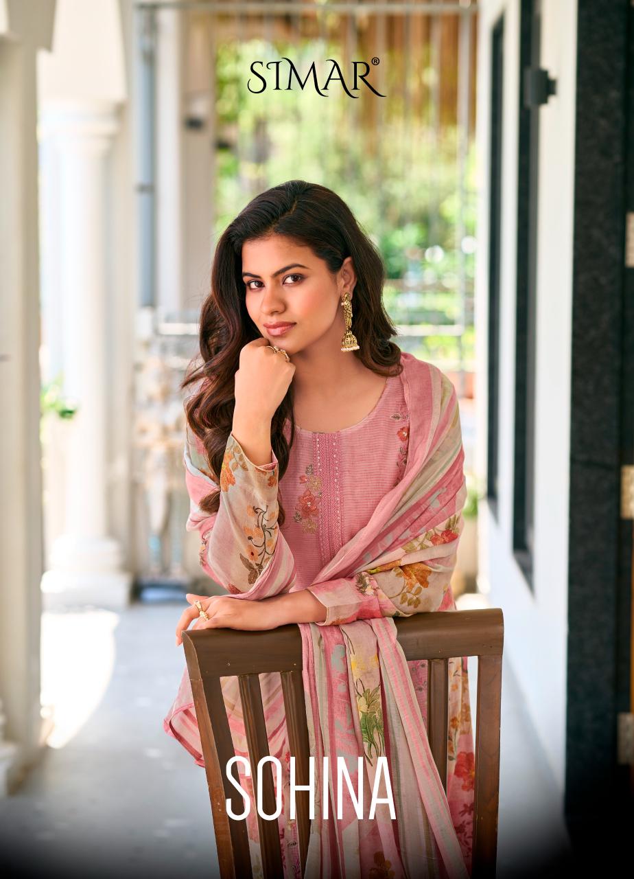 Sohina Simar Mal Pant Style Suits Wholesaler Gujarat