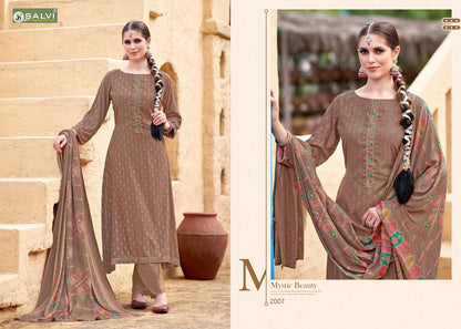 Sohini Shawl Vol 2 Salvi Fashion Pure Viscose Pashmina Suits Exporter