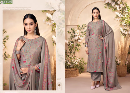 Sohini Shawl Vol 3 Salvi Fashion Pashmina Suits Exporter India