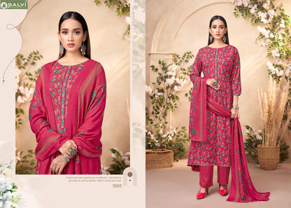 Sneha Mumtaz Arts Viscose Karachi Pashmina Salwar Suits Supplier India