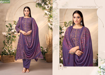 Sohini Shawl Vol 3 Salvi Fashion Pashmina Suits Exporter India