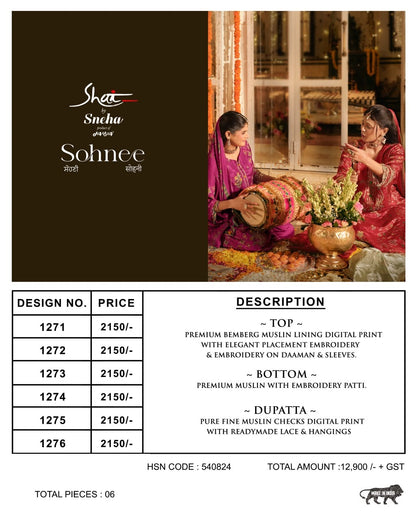 Sohnee Jay Vijay Shai Pant Style Suits Wholesale Rate