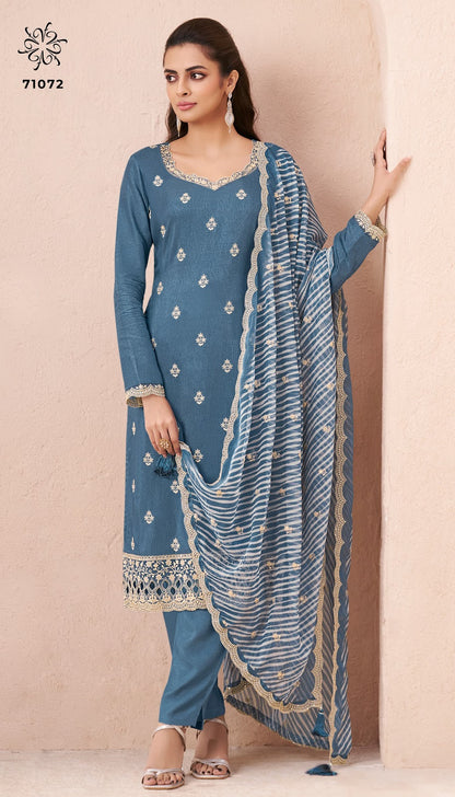 Sohini 2 Kuleesh Vinay Fashion Llp Silk Pant Style Suits Exporter
