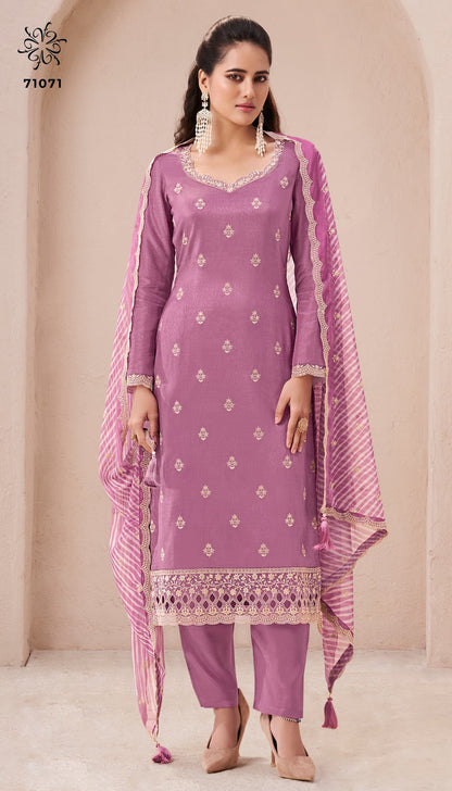 Sohini 2 Kuleesh Vinay Fashion Llp Silk Pant Style Suits Exporter