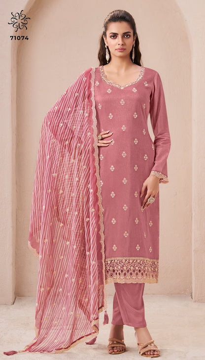 Sohini 2 Kuleesh Vinay Fashion Llp Silk Pant Style Suits Exporter