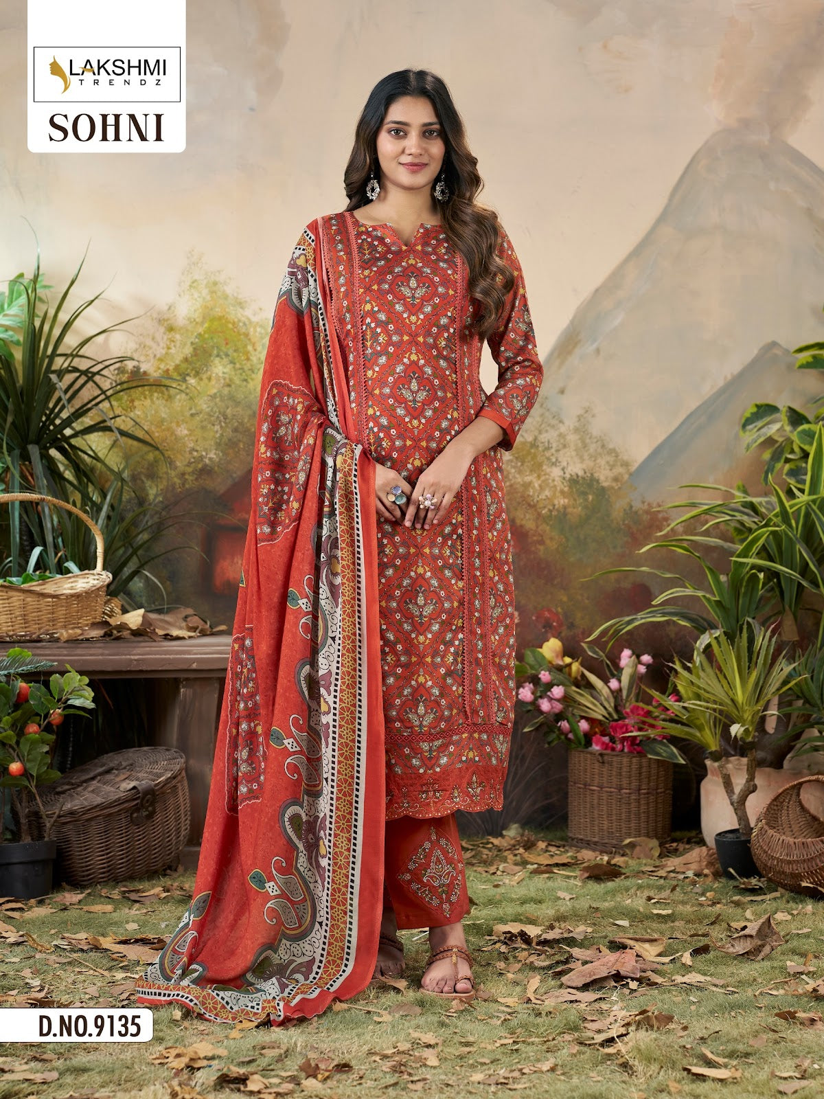Sohni 9135 Lakshmi Trendz Cotton Pant Style Suits Wholesaler Ahmedabad