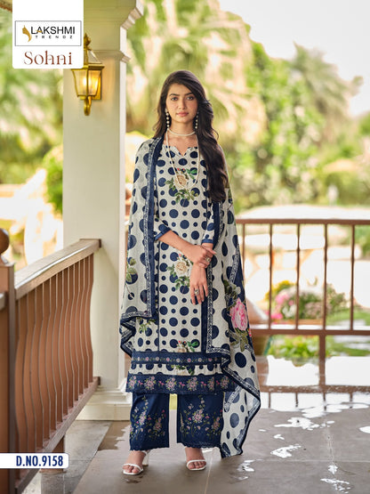 Sohni 9158 Lakshmi Trendz Cotton Pant Style Suits Wholesale Price