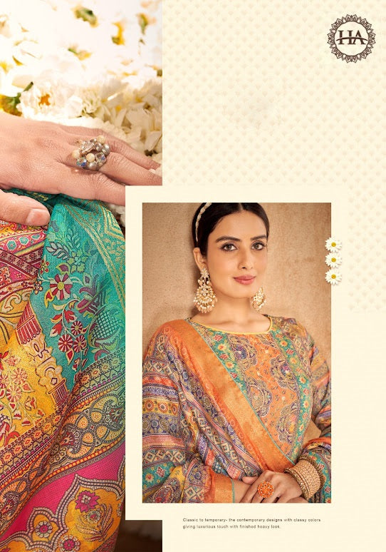 Sohni Harshit Fashion Dola Jacquard Karachi Salwar Suits Wholesale Price