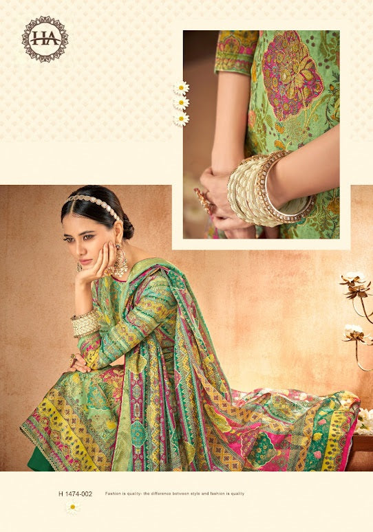 Sohni Harshit Fashion Dola Jacquard Karachi Salwar Suits Wholesale Price