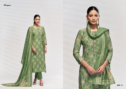 Sohni Sargam Prints Viscose Modal Pant Style Suits Exporter