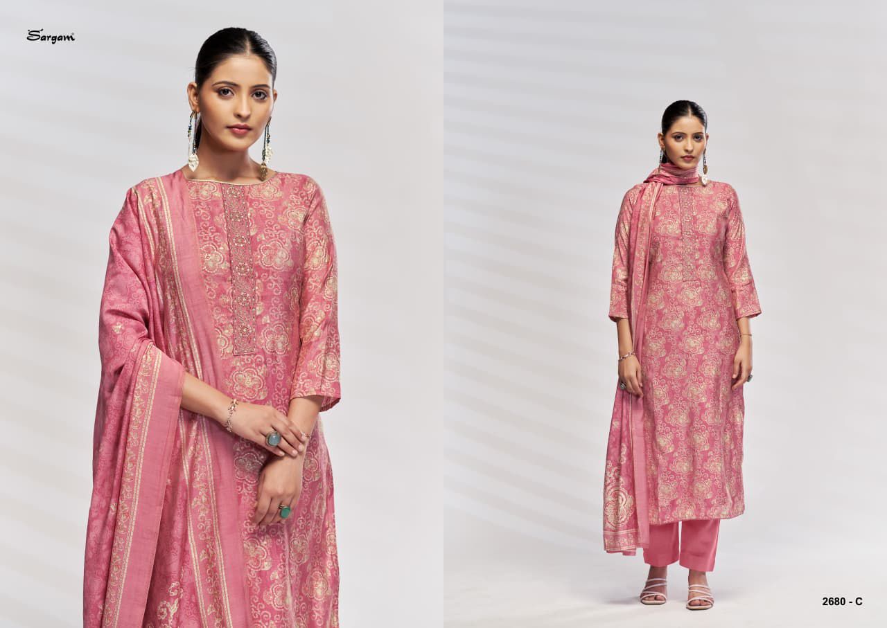 Sohni Sargam Prints Viscose Modal Pant Style Suits Exporter